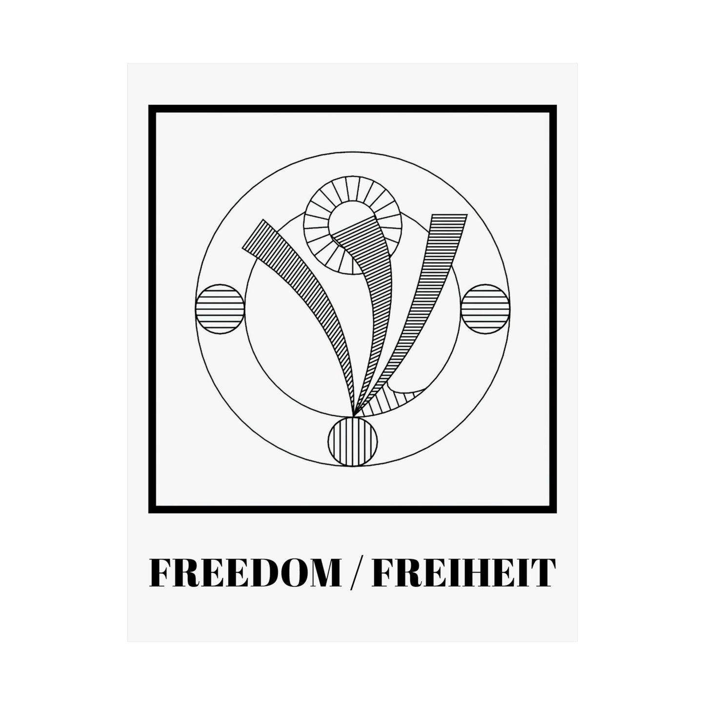 *Freedom/Freiheit* Creation-Energy Inspired Poster