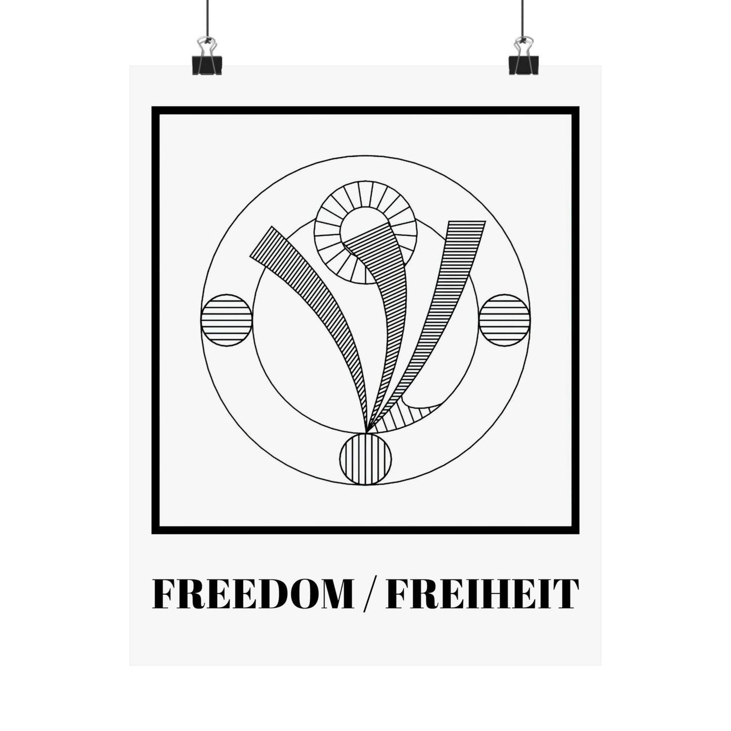 *Freedom/Freiheit* Creation-Energy Inspired Poster