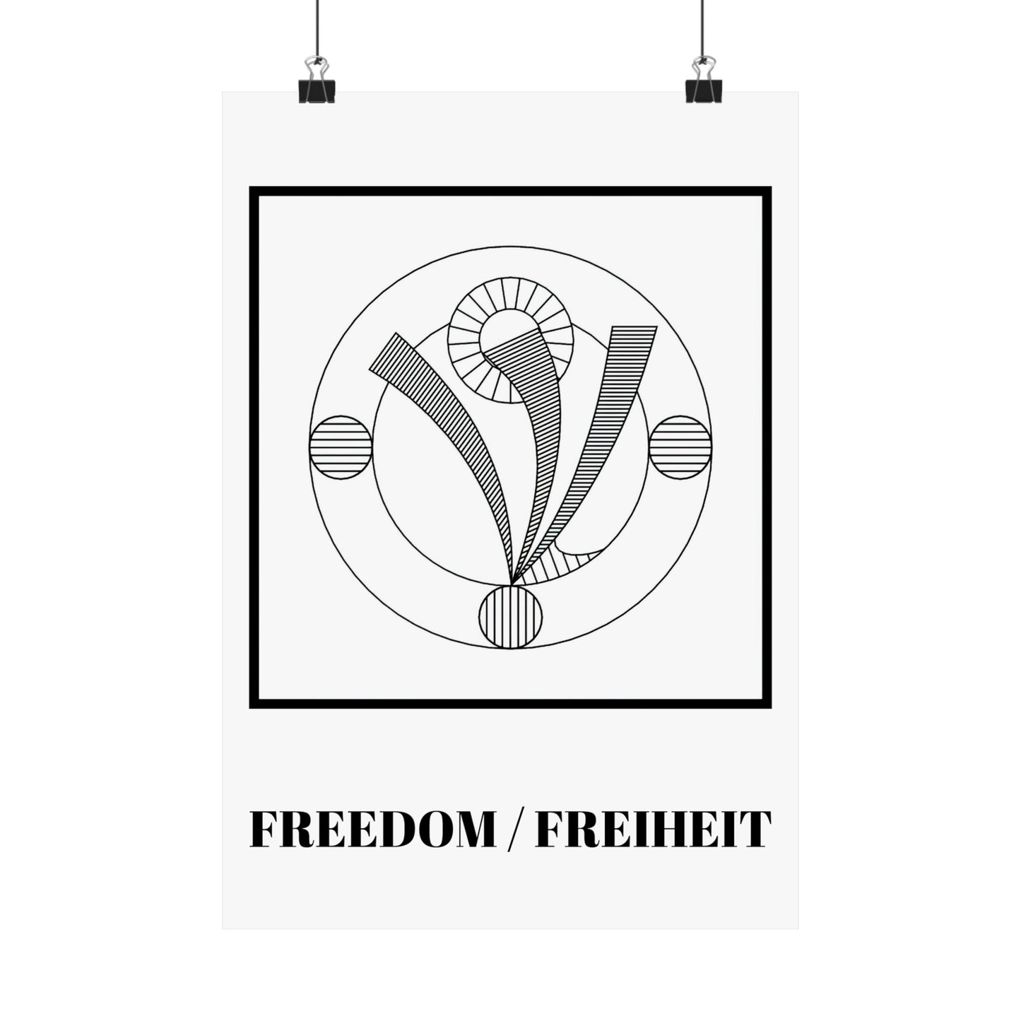 *Freedom/Freiheit* Creation-Energy Inspired Poster