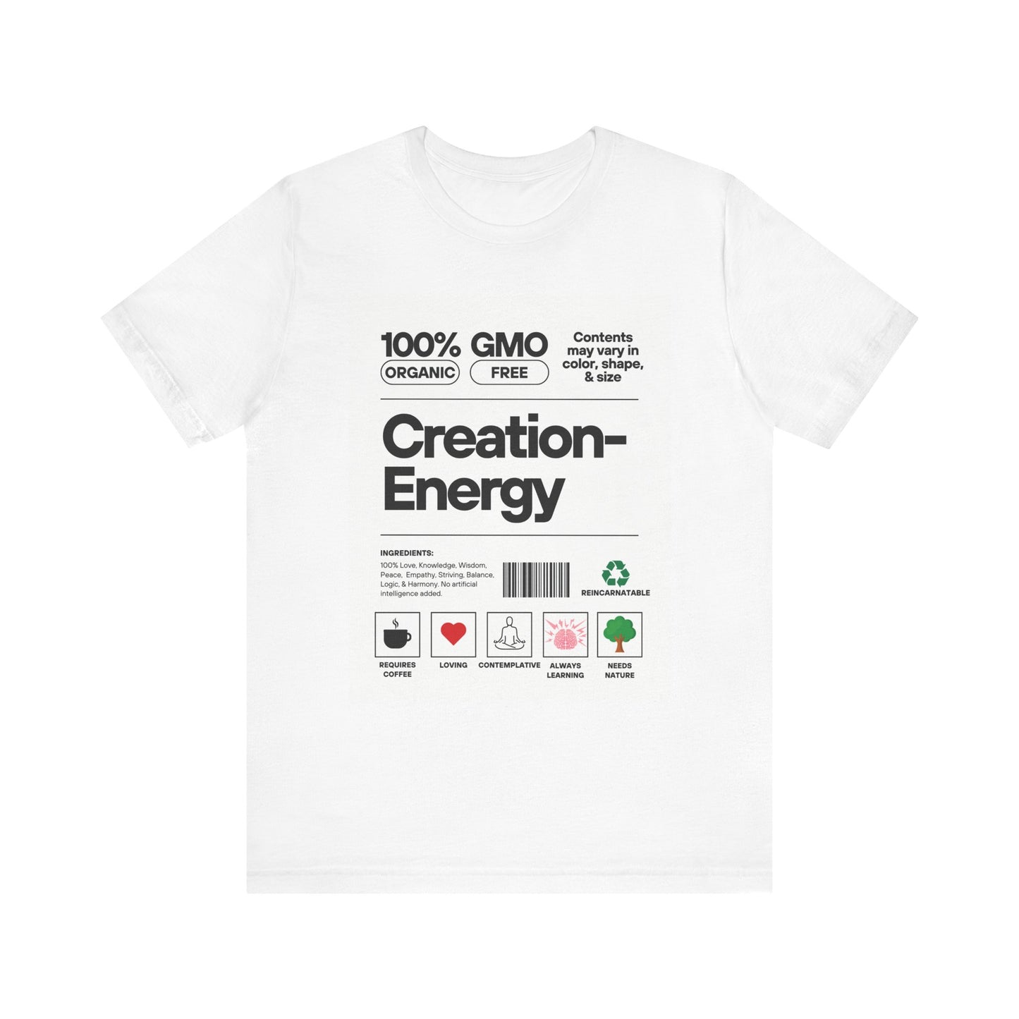 100% Pure Human Being - Unisex Jersey Short Sleeve Tee