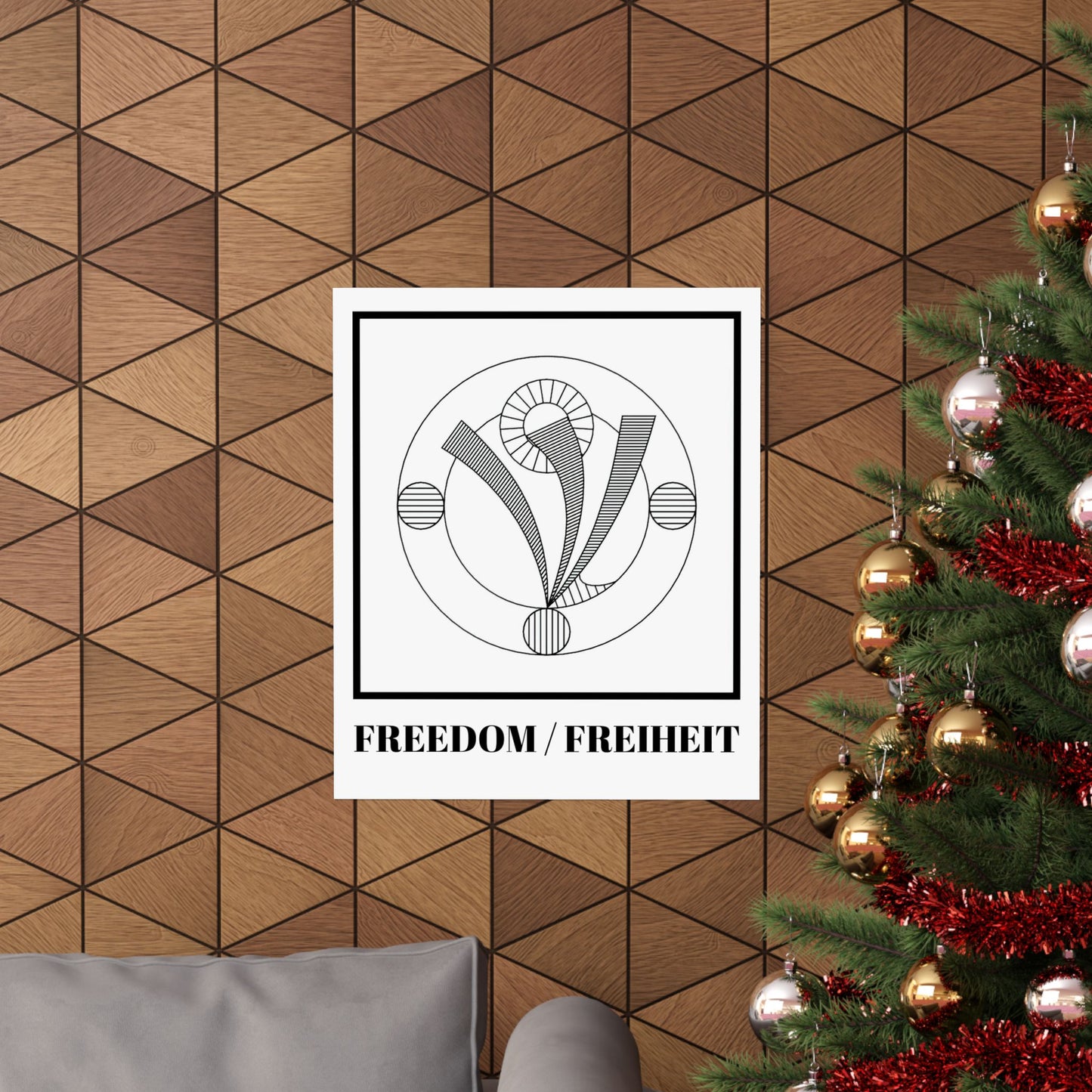 *Freedom/Freiheit* Creation-Energy Inspired Poster