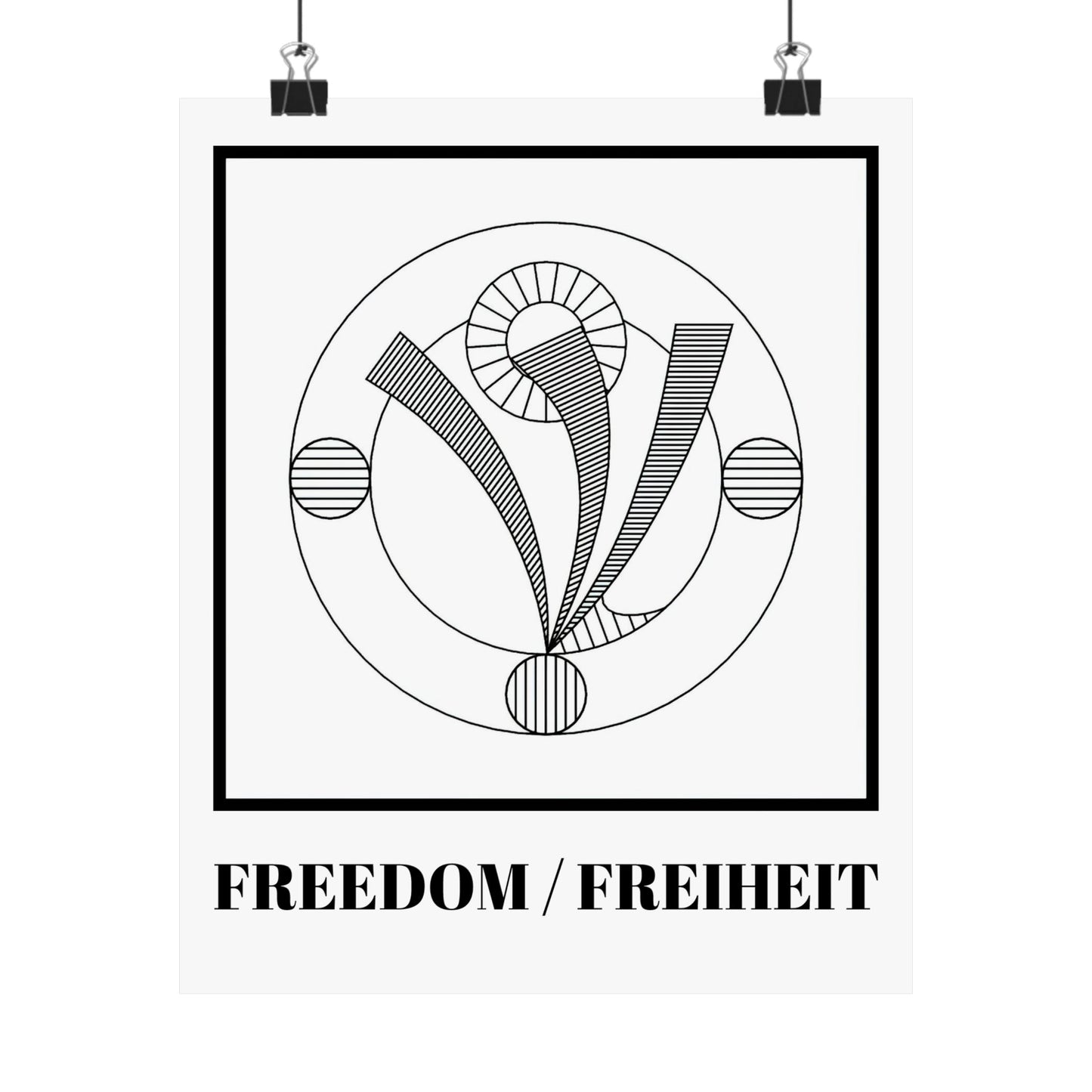 *Freedom/Freiheit* Creation-Energy Inspired Poster