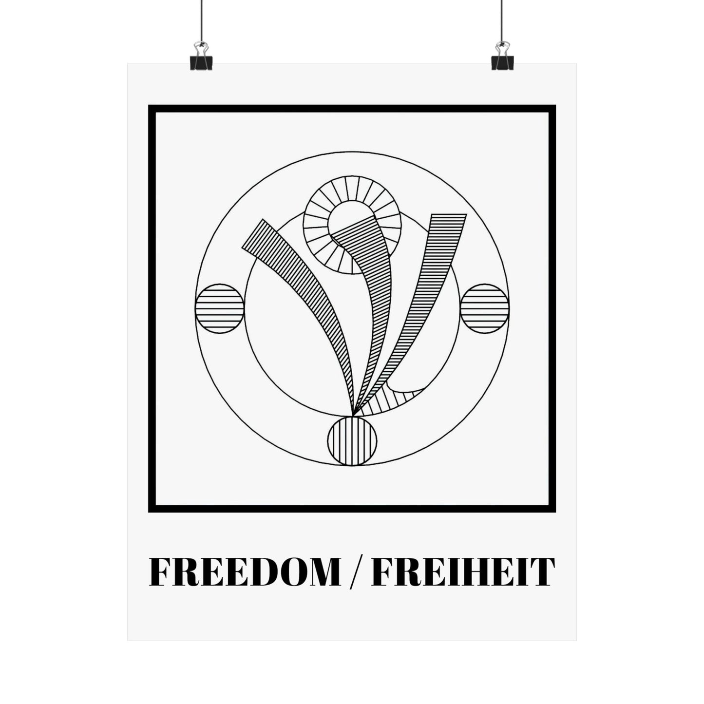 *Freedom/Freiheit* Creation-Energy Inspired Poster