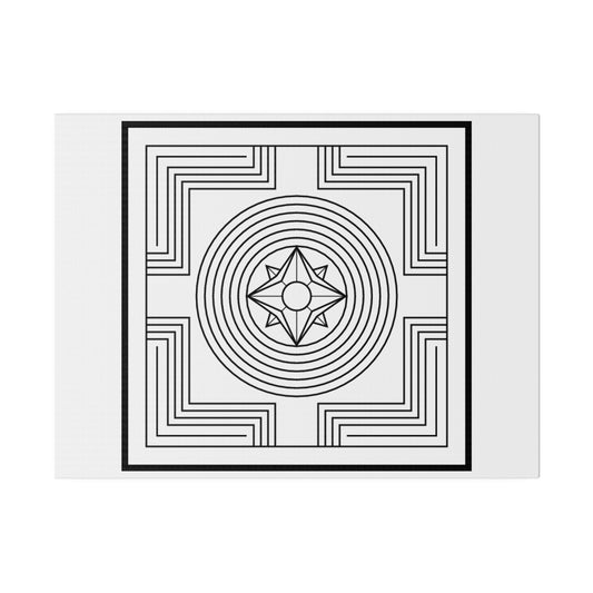 Creation - Creation-Energy Teaching Symbols - Matte Canvas, Stretched, 0.75"