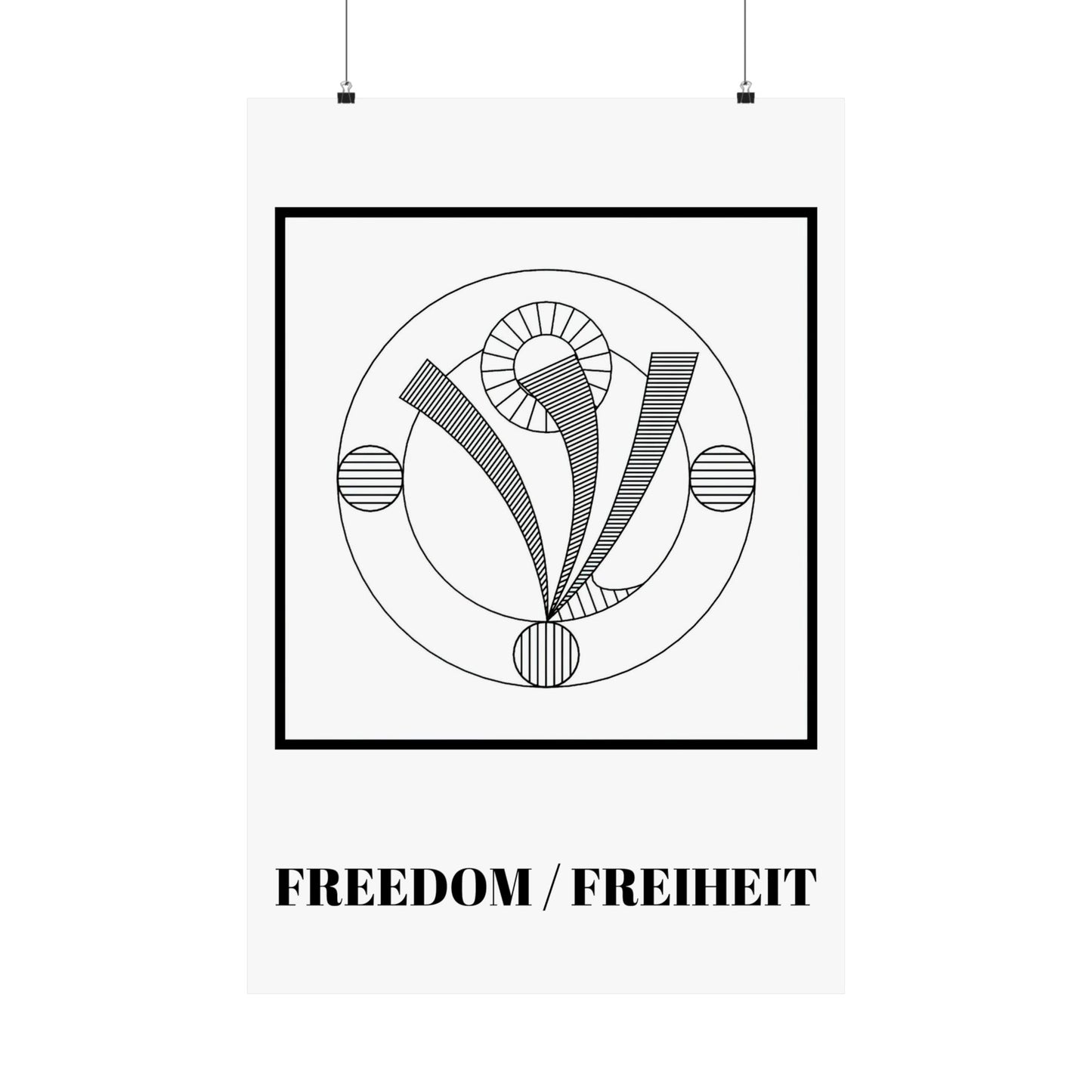 *Freedom/Freiheit* Creation-Energy Inspired Poster