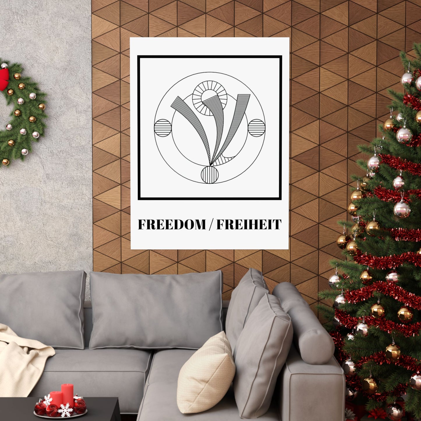 *Freedom/Freiheit* Creation-Energy Inspired Poster