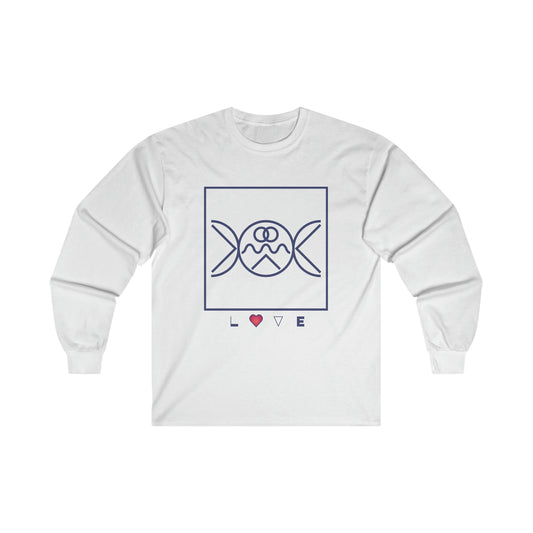 LIEBE/LOVE Symbol - Ultra Cotton Long Sleeve Tee