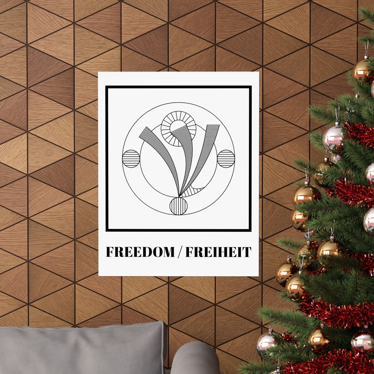 *Freedom/Freiheit* Creation-Energy Inspired Poster